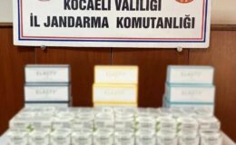 Gebze’de kaçak estetik malzemesi ve tıbbi ürün ele geçirildi