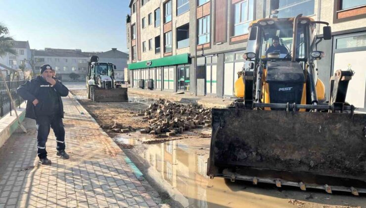 Gemlik Belediyesi’nden asfalt ve kaldırım atağı