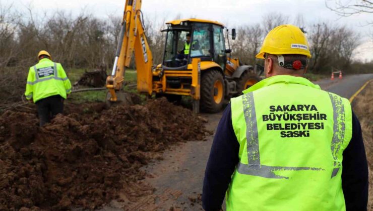 Hendek İkramiye’nin bin 500 metrelik içme suyu hattı yenileniyor