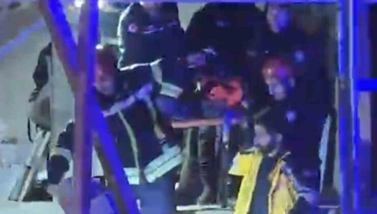 İnşaat halindeki binanın asansör boşluğuna düşen çocuk yaralandı