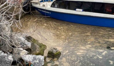 Kadıköy’de deniz yüzeyinde müsilaj tehdidi