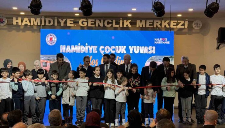 Kağıthane Belediyesi tarafından Hamidiye Çocuk Yuvası hizmete açıldı