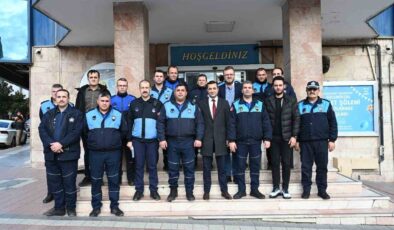 Karacabey Belediyesinden ’kaldırım işgali’ denetimi