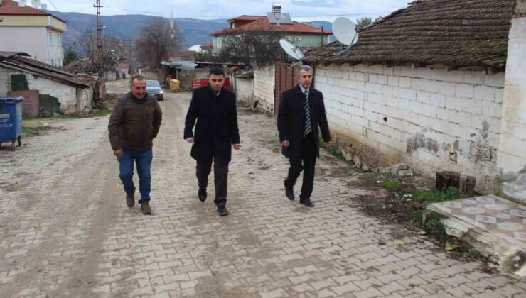 Kaymakam Kılıç, Ciciler Köyü’ndeki yatırımları inceledi