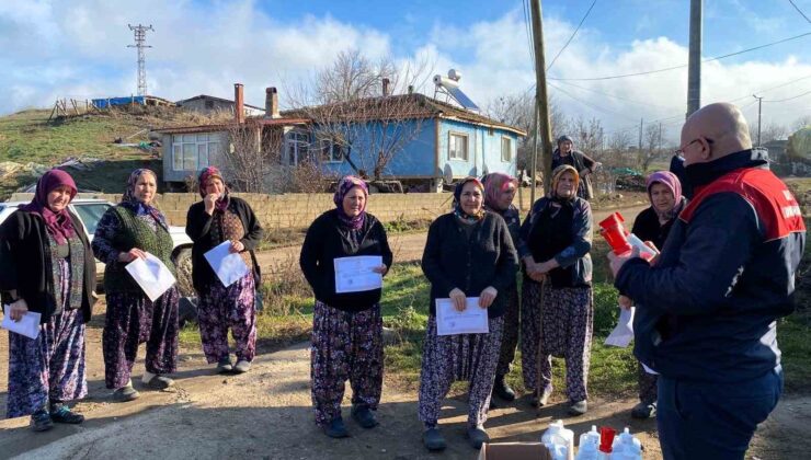 Kırklareli’nde kadınlara süt eğitimi