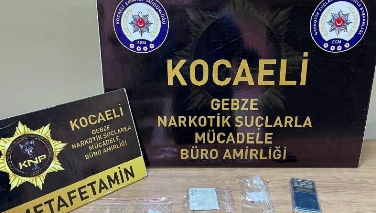 Kocaeli’de 2 ayrı uyuşturucu operasyonunda 4 şüpheli yakalandı