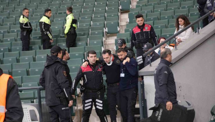 Kocaelispor – Iğdır maçında tribünde olay çıktı