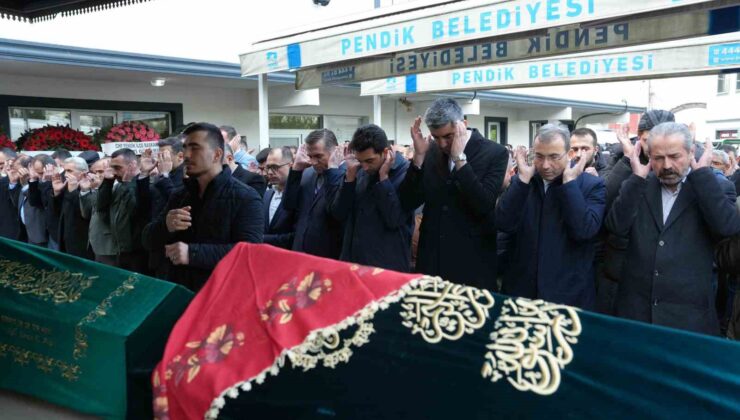 Otel yangınında hayatını kaybeden Şenol, Mina ve Gülçin Akişli son yolculuğuna uğurlandı