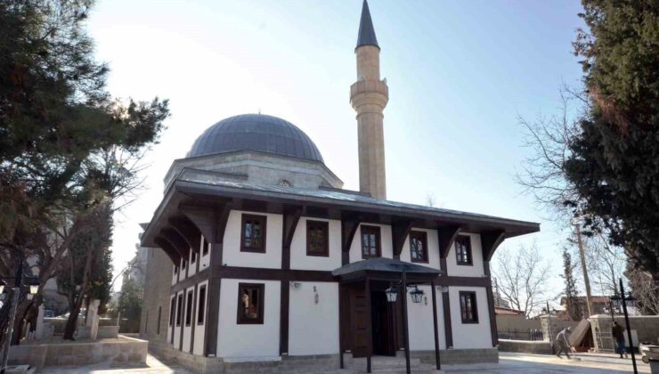 Restorasyonu tamamlanan 514 yıllık cami Regaip Kandili’nde ibadete açılacak