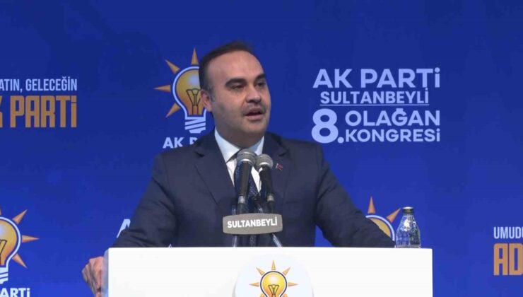 Sanayi ve Teknoloji Bakanı Kacır: “Asla emperyalistlerin oyunlarına gelmedik, gelmeyeceğiz”