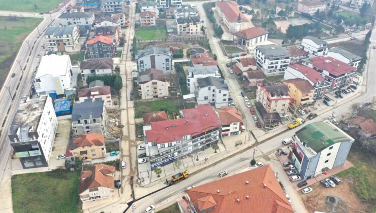 Serdar Mahallesi’nde yollar yenilenmeye başlandı