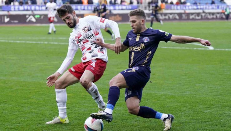 Trendyol Süper Lig: Kasımpaşa: 2 – Gaziantep FK: 2 (Maç sonucu)