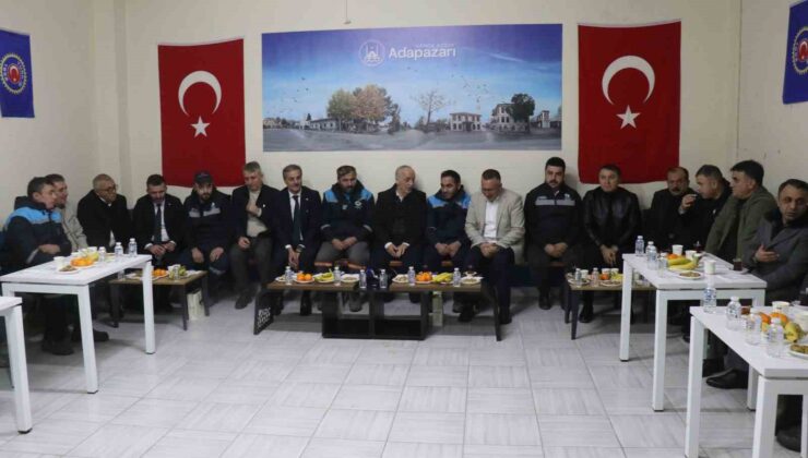 Türk-İş Genel Başkanı Ergün Atalay, yeni yıla temizlik işçileriyle girdi