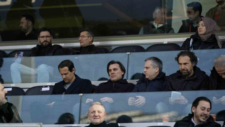 Vincenzo Montella, Başakşehir – Çaykur Rizespor maçını takip etti