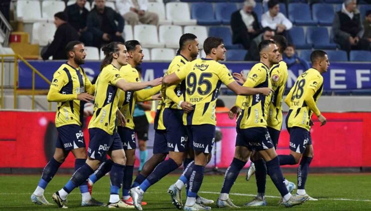 Ziraat Türkiye Kupası: Kasımpaşa: 0 – Fenerbahçe: 1 (Maç devam ediyor)