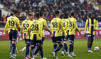 Ziraat Türkiye Kupası: Kasımpaşa: 0 – Fenerbahçe: 3 (İlk yarı)