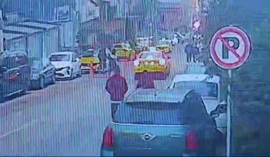 Şişli’de kadın cinayeti kamerada