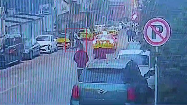 Şişli’de kadın cinayeti kamerada