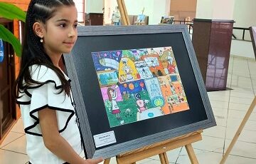 Resim Yarışmalarında ödüllere doymayan gururumuz FATIMA ERVA EREN
