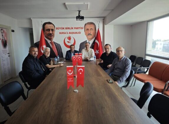 EMEDFED Bursa İl Yönetimi’nden BBP İl Başkanı Eyüp Eken’e Ziyaret