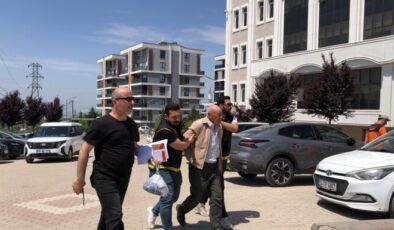 Cinayet zanlısı adliyeye sevk edildi