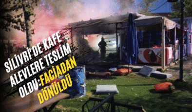 Silivri’de kafe alevlere teslim oldu: Faciadan dönüldü