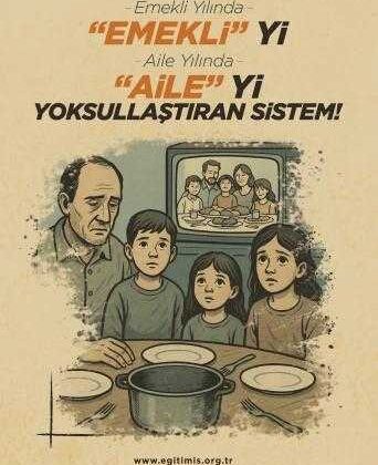 Eğitim-İş Bursa Şubesi’nden Sert Eleştiri: “Emekli ve Aile Yılı, Yoksulluk Yılına Dönüştü”