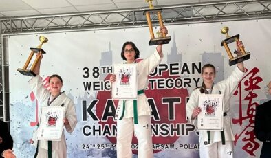 Sporcu Münevver Samur’dan Avrupa Şampiyonluğu!