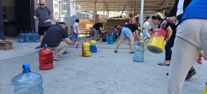 Gemlik’te Sokak Hayvanları İçin Anlamlı Dayanışma: Damacanalardan Hayat Doğdu