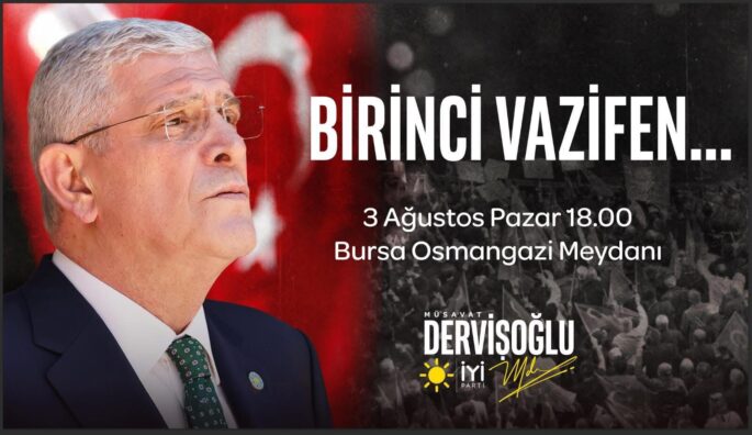 Bursa Mitingi İçin Çağrı: “Birinci Vazifen…”