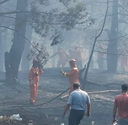 MAGAME Ekibi Alevlerin Üzerine Gitti: “Görevdeyiz, Yanınızdayız!”