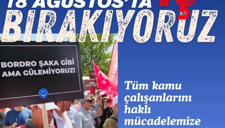 Türk Sağlık-Sen Bursa 2 Nolu Şube’den İş Bırakma Eylemi!