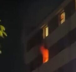 Bursa’da öğrenci yurdunda yangın