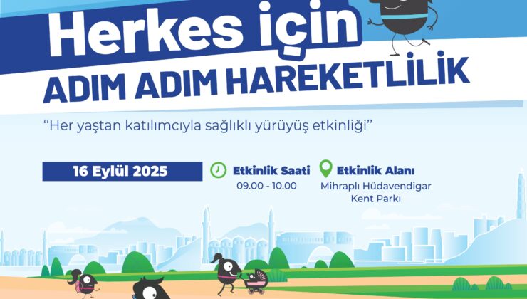 Bursa’da sağlıklı yaşam için hareketlilik başladı
