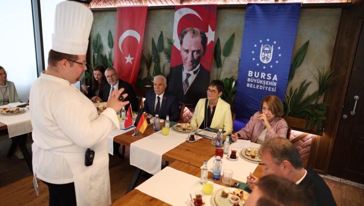 Alman heyeti, Bursa mutfağına hayran kaldı
