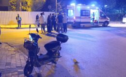 Bursa’da otomobille elektrikli bisiklet çarpıştı: 1 ağır yaralı