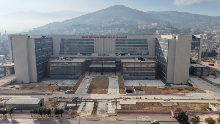 Ali Osman Sönmez Devlet Hastanesi, yıl sonunda tamamlanıyor