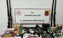  Ev değil cephanelik: 60 yaşındaki şahıs tutuklandı