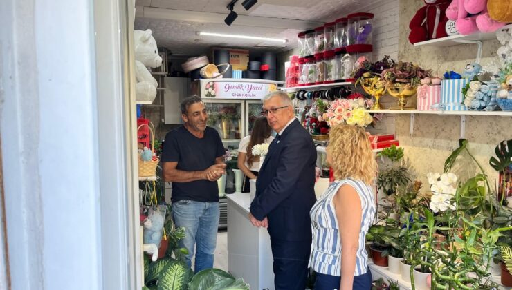 İYİ Parti Gemlik İlçe Teşkilatı’ndan Dereboyu Esnafına Ziyaret: “Esnafın Derdi, Gemlik’in Derdi”