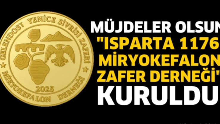 İsparta’da Tarihi Bir Adım: “1176 Miryokefalon Zafer Derneği” Kuruldu