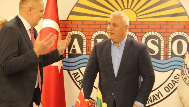 Litvanya’dan Alanya’ya Yatırım Ziyareti: ALTSO’da Stratejik Buluşma