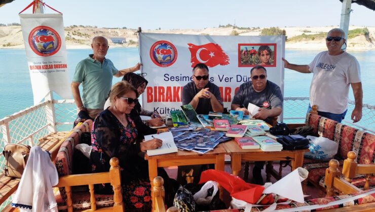 Adıyaman Atatürk Barajı’nda Edebiyat Dolu Bir Gün Yaşandı.
