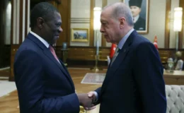 Erdoğan, Mashatile’yi Külliye’de kabul etti