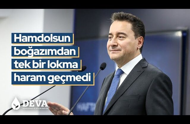 Babacan; ” Biz Ülkeyi Yönetmeye Talibiz!”