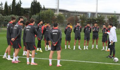 Ümit Milli Takım, Ukrayna ve Litvanya maçlarının hazırlıklarına devam etti