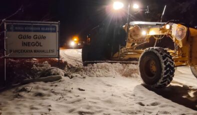 Bursa Büyükşehir sahada, ulaşım yolunda