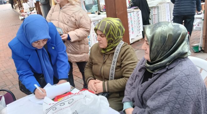 Kadınların Hayata Tutunma Çabalarına İYİ Destek