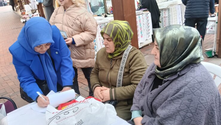 Kadınların Hayata Tutunma Çabalarına İYİ Destek