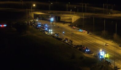 Tuzla’da araç ve motosiklet buluşmalarına 1 milyon 146 bin TL ceza yazıldı