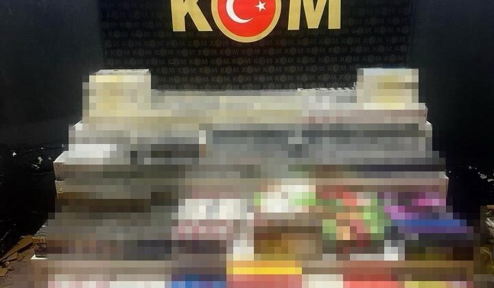 Bursa’da 8 bin 870 paket kaçak sigara ele geçirildi